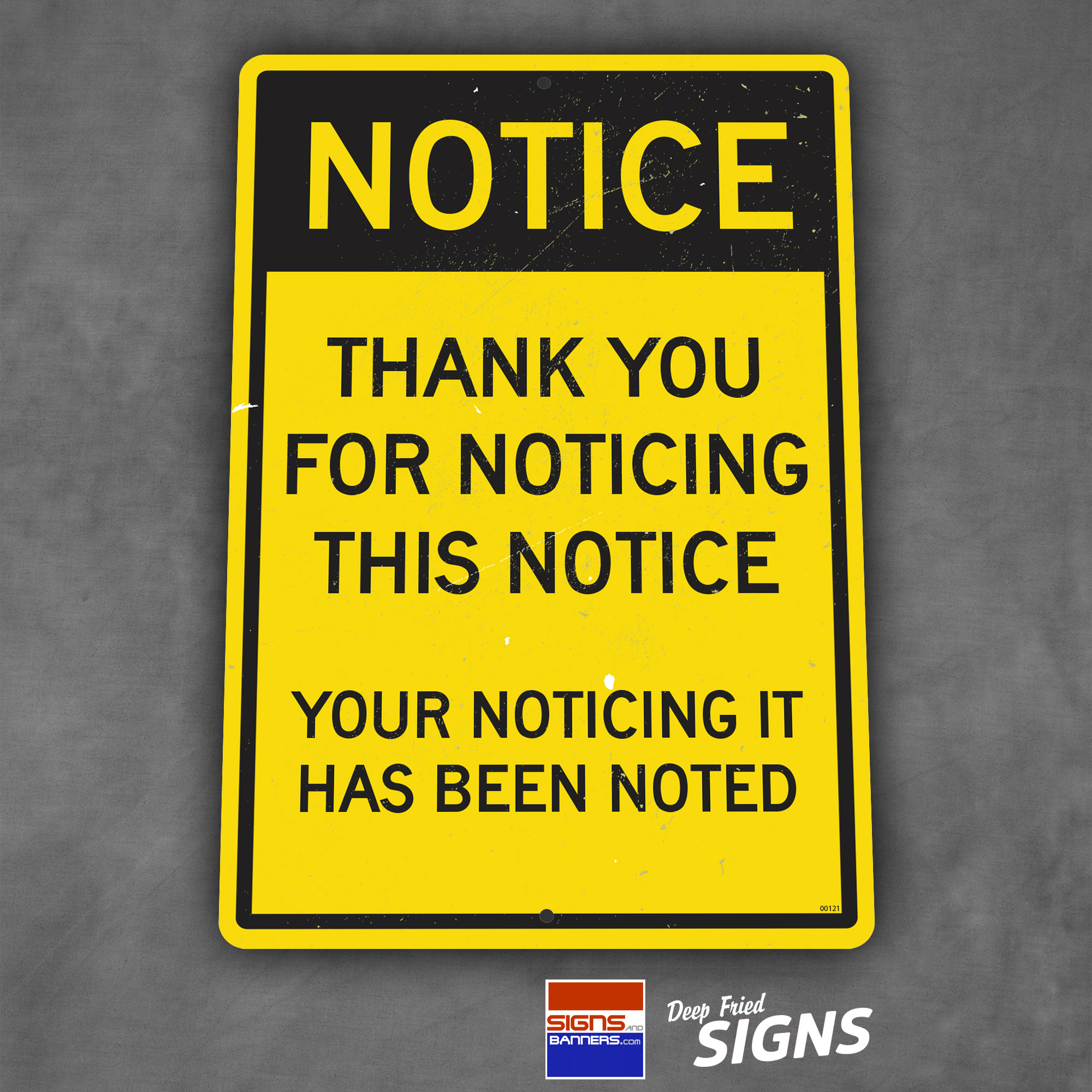 Thank You For Noticing